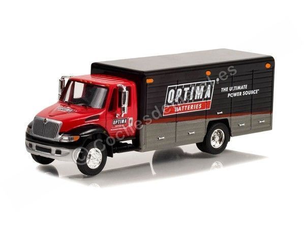 CARSDEMETAL.ES 2013 TRUCHAGE INTERNATIONAL DURASTAR 4400 avec batteries Optima "H.D. Trucks Series 24" 1:64 Greenlight 33 ...