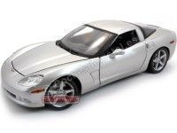 2005 Chevrolet Corvette C6 Gris 1:18 Maisto 31117