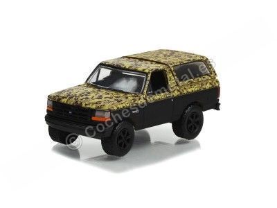 Cochesdemetal.es 1996 Ford Bronco a soulevé "All Terrain Series 14" 1:64 Greenlight 35250C