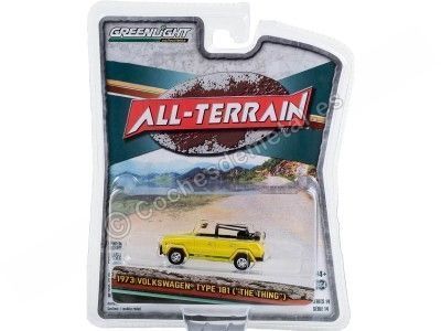 Cochesdemetal.es 1973 Volkswagen Thing Type 181 La chose "All Terrain Series 14" 1:64 Greenlight 35250a 2