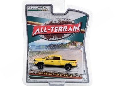 Cochesdemetal.es 2018 Nissan Titan XD Pro-4x "All Terrain Series 14" 1:64 Greenlight 35250E 2