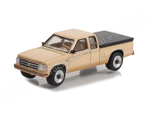 Cochesdemetal.es 1983 Chevrolet S-10 Durango avec couverture de lit "Blue Collar Collection Series 11" 1:64 Greenlight 35240C