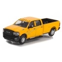 Cochesdemetal.es 2021 Dodge Ram 3500 Tradesman Bus scolaire "Blue Collar Collection Series 11" 1:64 Greenlight 35240E