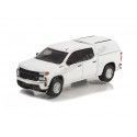 Cochesdemetal.es 2022 Chevrolet Silverado W / T Con Camper Shell "Blue Collar Collection Series 11" 1:64 Greenlight 35240F