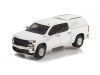 Cochesdemetal.es 2022 Chevrolet Silverado W / T Con Camper Shell "Blue Collar Collection Series 11" 1:64 Greenlight 35240F