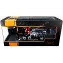 Cochesdemetal.es 2018 Cabeza Tractora MAN TGX 18.500 XXL 2 Ejes Negro/Rojo 1:43 IXO Models TR132.22