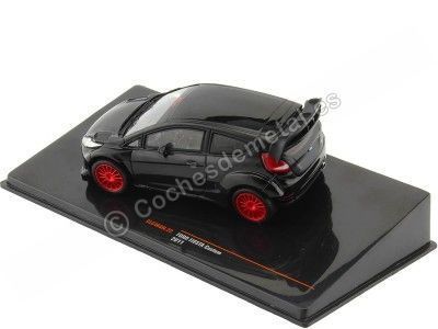 Cochesdemetal.es 2011 Ford Fiesta MK7 Custom Negro 1:43 IXO Models CLC468N 2