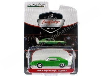1969 Dodge Charger Daytona "Barrett Jackson Series 8" 1:64 Greenlight 37240B Cochesdemetal.es 2