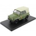 Cochesdemetal.es 1975 UAZ 469 (NVA) Verde Oliva 1:24 WhiteBox 124143