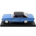 Cochesdemetal.es 1965 Opel Diplomat A V8 Coupe Azul Metalizado 1:24 WhiteBox 124137-O