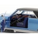 Cochesdemetal.es 1965 Opel Diplomat A V8 Coupe Azul Metalizado 1:24 WhiteBox 124137-O