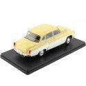 Carsdemetal.es 1965 Wartburg 312 Jaune / blanc 1:24 Whitebox 124144