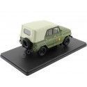 Cochesdetal.es 1975 UAZ 469 (NVA) Verde Oliva 1:24 Whitebox 124143