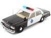 Cochesdemetal.es 1987 Chevrolet Caprice "Departamento Policía San Francisco SFPD" Blanco/Negro 1:18 MC Group 18389
