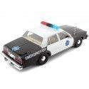 CARSDEMETAL.ES 1987 Chevrolet Caprice "San Francisco SFPD Department" White / Black 1:18 MC Group 18389