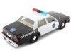 Cochesdemetal.es 1987 Chevrolet Caprice "Departamento Policía San Francisco SFPD" Blanco/Negro 1:18 MC Group 18389