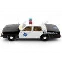 Cochesdemetal.es 1987 Chevrolet Caprice "Departamento Policía San Francisco SFPD" Blanco/Negro 1:18 MC Group 18389