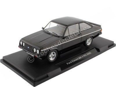 Cochesdemetal.es 1977 Ford Escort MK II RS 2000 Negro 1:18 MC Group 18405