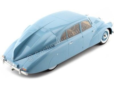 1937 Tatra 87 Azul Claro 1:18 MC Group 18362 Cochesdemetal.es 2
