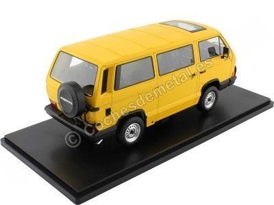 Cochesdemetal.es 1987 Volkswagen Bus T3 Syncro Amarillo 1:18 KK-Scale KKDC180961 2