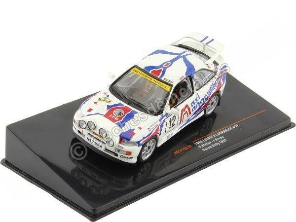 Cochesdemetal.es 1997 Ford Escort RS Cosworth Nº12 Blahna/Hruby Rallye Barum 1:43 IXO Models RAC415B.22