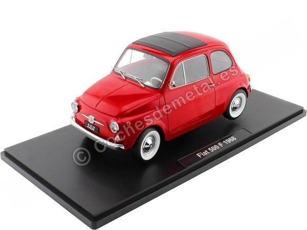 Cochesdemetal.es 1968 Fiat 500 Rojo 1:12 KK-Scale KKDC120031