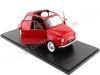 Cochesdemetal.es 1968 Fiat 500 Rojo 1:12 KK-échelle KKDC120031