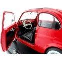 Cochesdemetal.es 1968 Fiat 500 Rojo 1:12 KK-échelle KKDC120031