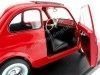 Cochesdemetal.es 1968 Fiat 500 Rojo 1:12 KK-échelle KKDC120031
