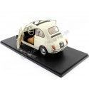 Cohesadal.es 1968 Fiat 500 Cream 1:12 KK-échelle KKDC120032