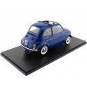 Cochesdemetal.es 1968 Fiat 500 Azul Dark 1:12 KK-SCALE KKDC120033