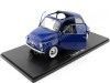 Cochesdemetal.es 1968 Fiat 500 Azul Dark 1:12 KK-SCALE KKDC120033