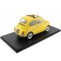 Cochesdemetal.es 1968 Fiat 500 Amarillo 1:12 KK-échelle KKDC120034