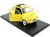 Cochesdemetal.es 1968 Fiat 500 Amarillo 1:12 KK-échelle KKDC120034