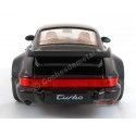 Cochesdemetal.es 1988 Porsche 911 (964) Turbo Coupe Negro 1:18 Welly 18026