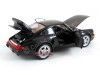 Cochesdemetal.es 1988 Porsche 911 (964) Turbo Coupe Negro 1:18 Welly 18026