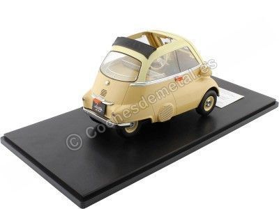 Cochesdemetal.es 1959 BMW 250 Isetta Crema/Amarillo 1:12 KK-Scale KKDC120041 2