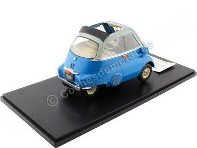 Cochesdemetal.es 1959 BMW 250 Isetta Azul/Gris 1:12 KK-Scale KKDC120042 2