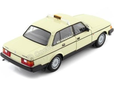 Cochesdemetal.es 1986 Volvo 240 GL Taxi Beige 1:24 Welly 24102TX 2