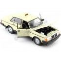 Cochesdemetal.es 1986 Volvo 240 GL Taxi Beige 1:24 Welly 24102TX