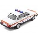 CARSDEMETAL.ES 1986 Volvo 240 BL "Holland Police" White 1:24 Wellly 24102rs