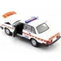 CARSDEMETAL.ES 1986 Volvo 240 BL "Holland Police" White 1:24 Wellly 24102rs