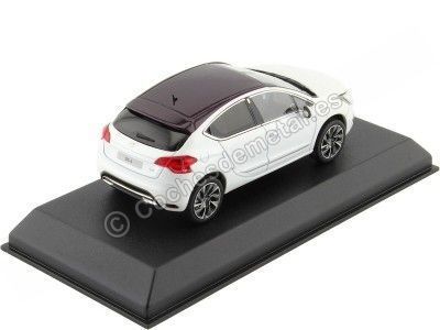 Cochesdemetal.es 2015 Citroen DS 4 Blanco Perlado/Granate 1:43 Norev 155457 2