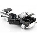 Cochesdemetal.es 1957 Chevrolet Bel Air Negro / Blanco 1:24 Motor Max 73228