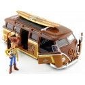 Cochesdemetal.es 1963 Volkswagen VW T1 Bus + Fgura Woody Toy Story 1:24 Jada Toys 33176/253155000