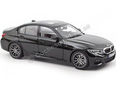 2019 BMW 330i Negro Metalizado 1:18 Norev HQ 183277 Cochesdemetal.es