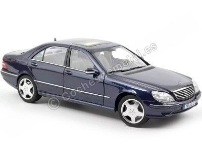 2000 Mercedes-Benz S55 AMG Azul Metalizado 1:18 Norev HQ 183817 Cochesdemetal.es 2