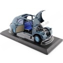 CARSDEMETAL.ES 1959 Citroen 2cv Azl Blue Glacier 1:18 NOREV 181485