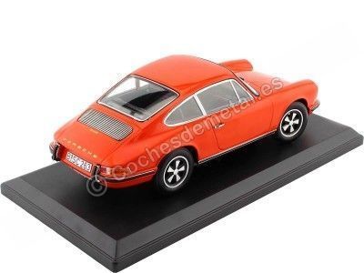 1970 Porsche 911 E Naranja 1:18 Norev 187628 Cochesdemetal.es 2