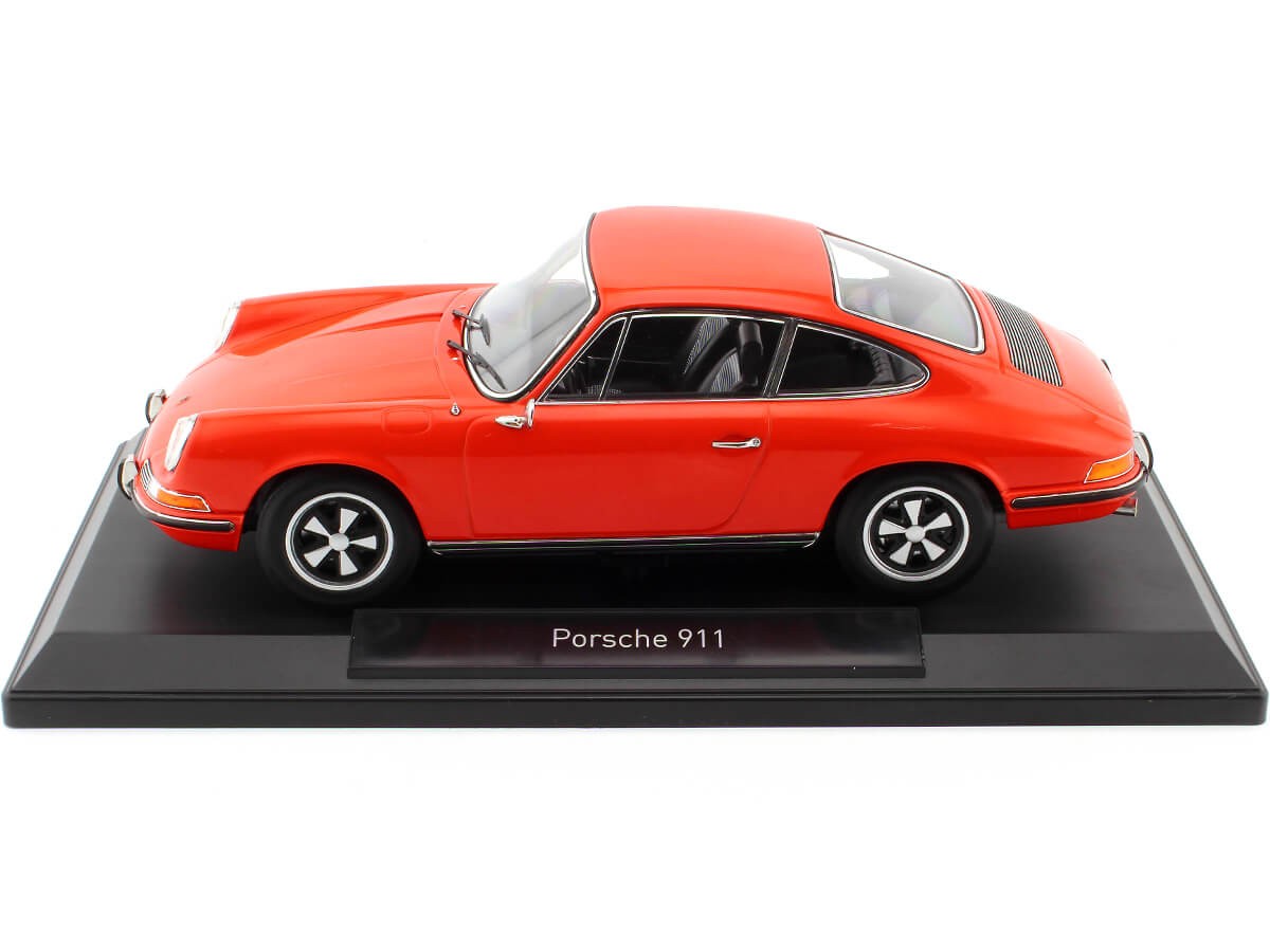 Norev 1:18 Porsche 911 (modelo original) Año de construcción 1969 naranja  187628 modelo coche 187628 3551091876281
